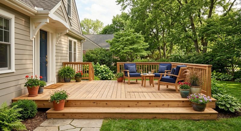 Wooden Veranda Construction in Stamford, CT