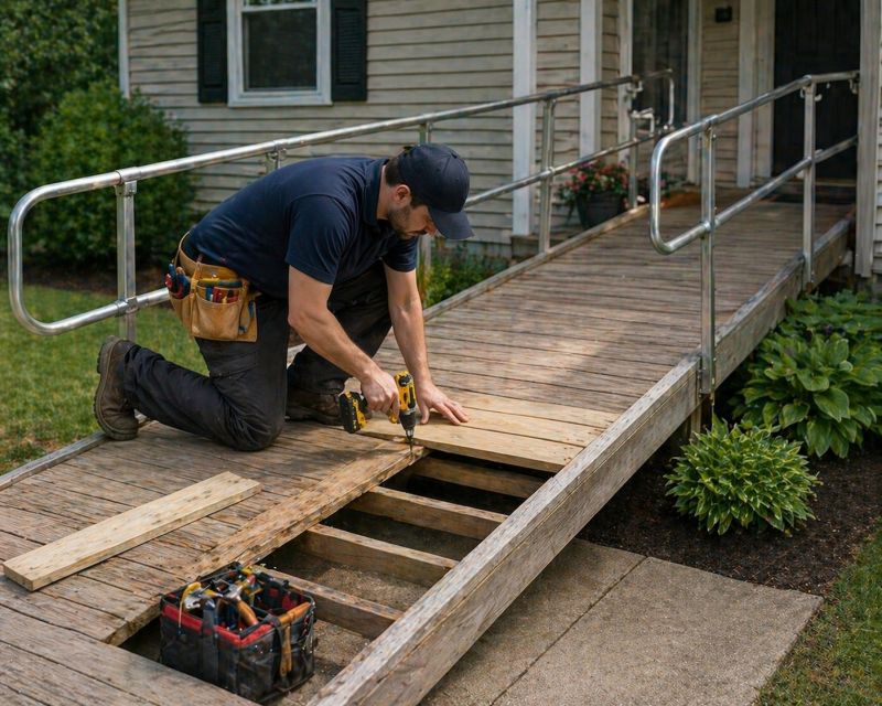 Wood Ramp Construction in Kansas City, KS